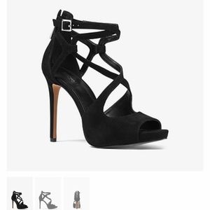 BRAND NEW Michael Kors (Catia Suede Sandal)